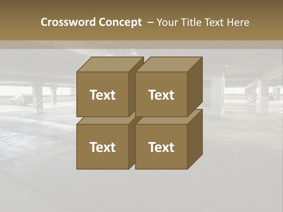 Souterrain City Stationary PowerPoint Template