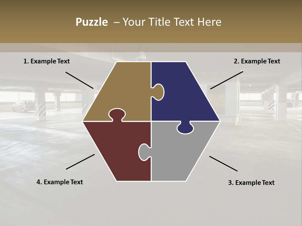 Souterrain City Stationary PowerPoint Template