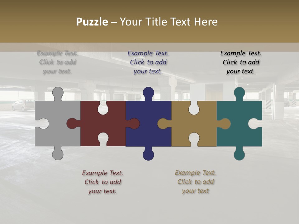 Souterrain City Stationary PowerPoint Template