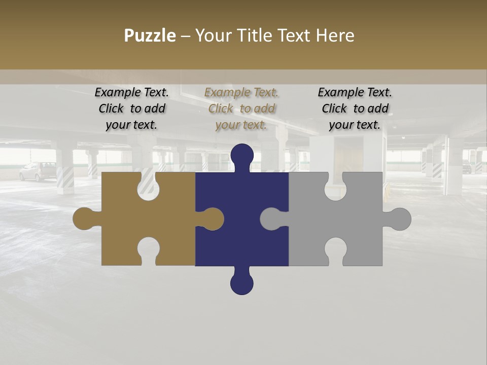 Souterrain City Stationary PowerPoint Template