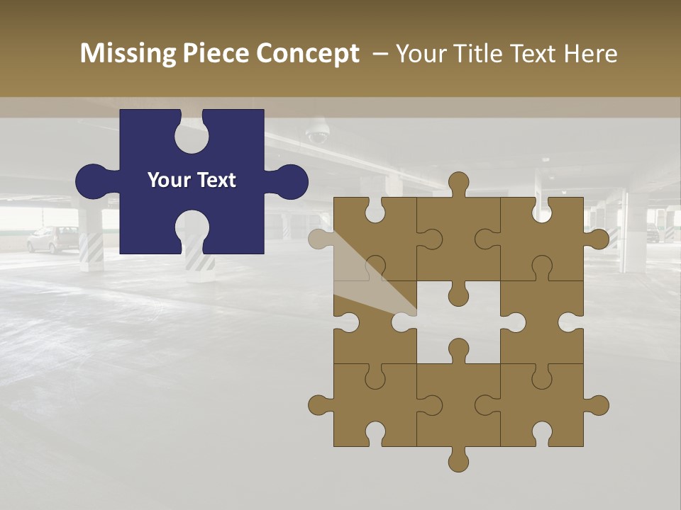 Souterrain City Stationary PowerPoint Template