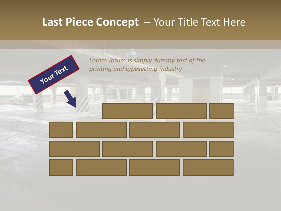 Souterrain City Stationary PowerPoint Template