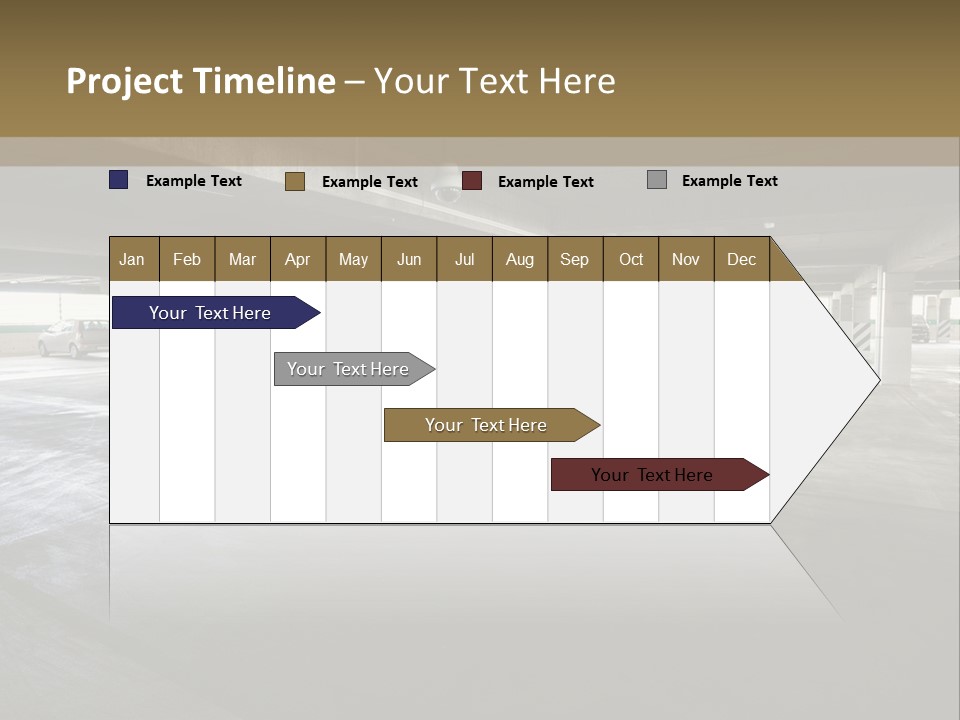 Souterrain City Stationary PowerPoint Template