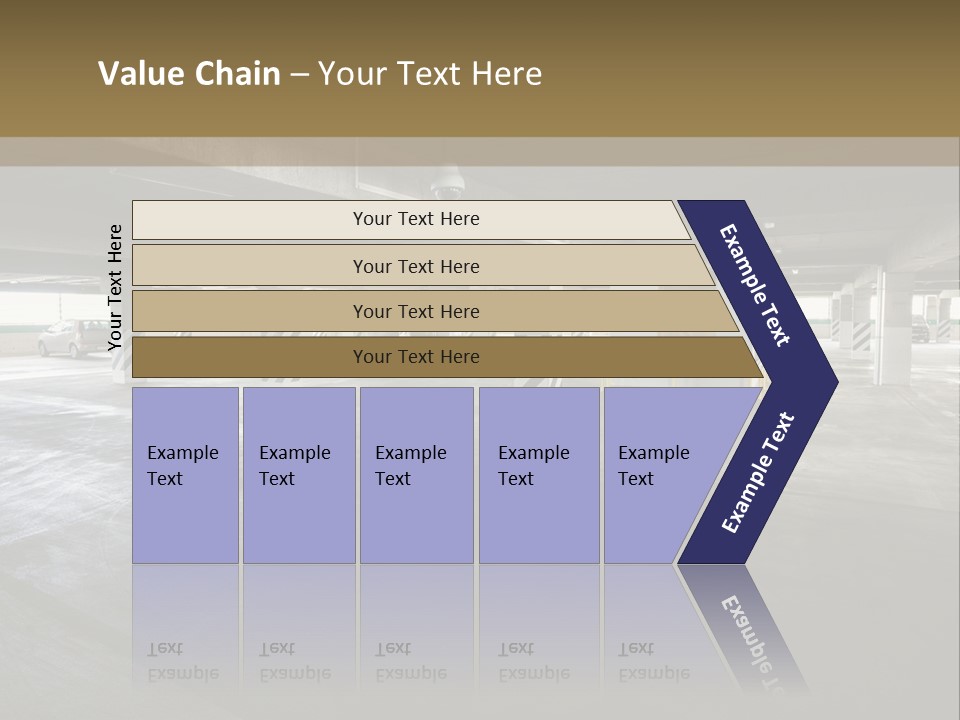 Souterrain City Stationary PowerPoint Template