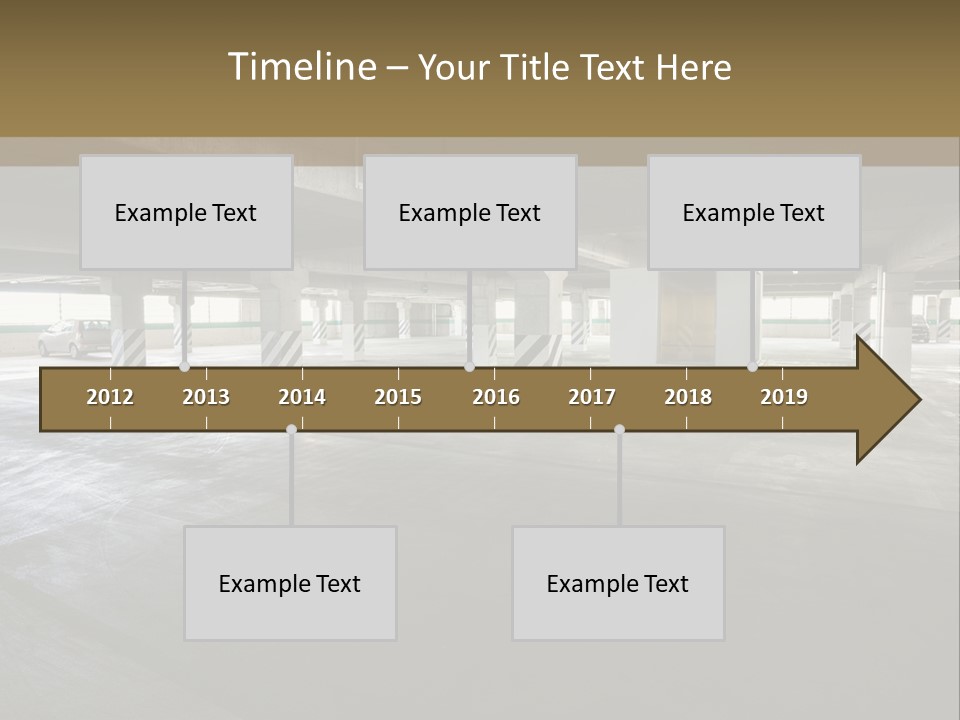 Souterrain City Stationary PowerPoint Template