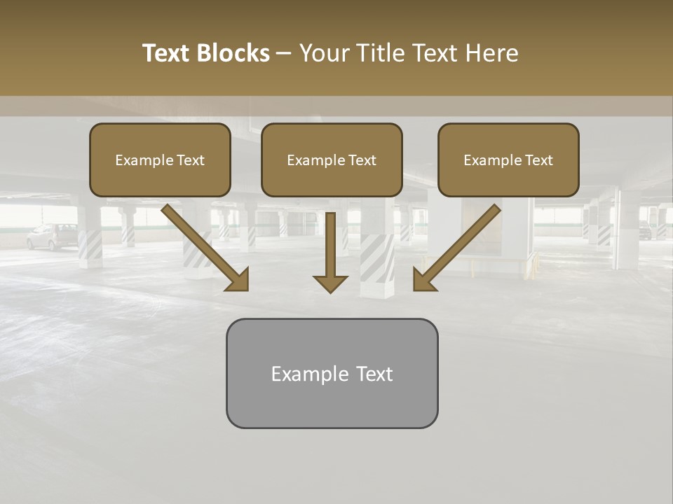 Souterrain City Stationary PowerPoint Template