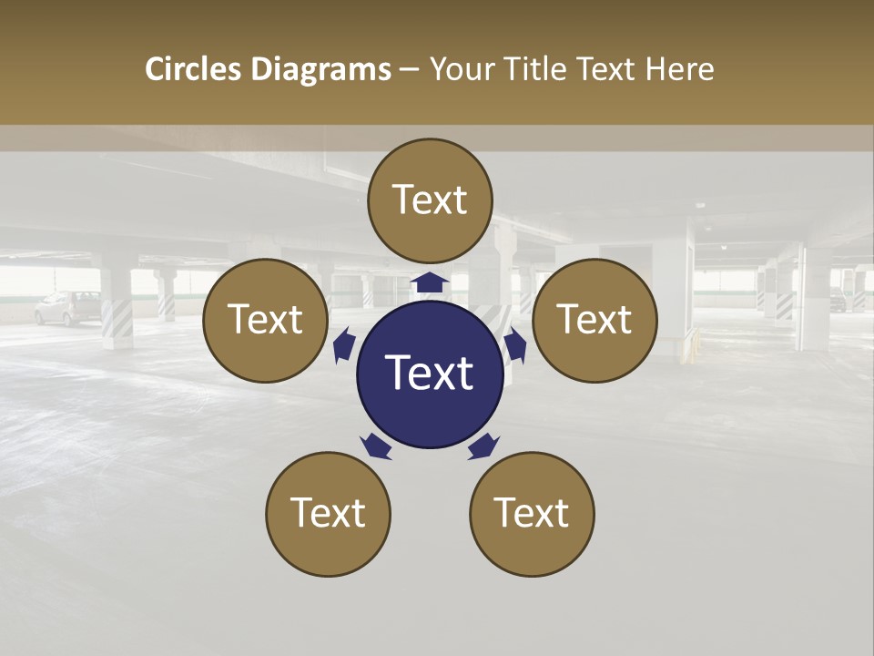 Souterrain City Stationary PowerPoint Template