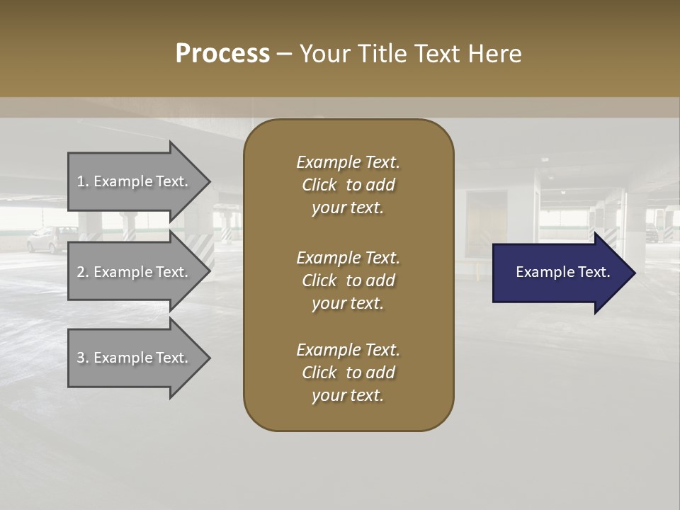 Souterrain City Stationary PowerPoint Template