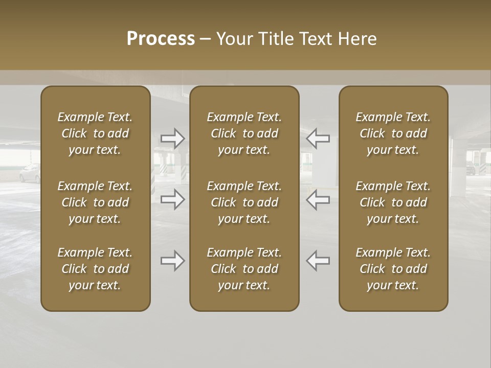Souterrain City Stationary PowerPoint Template