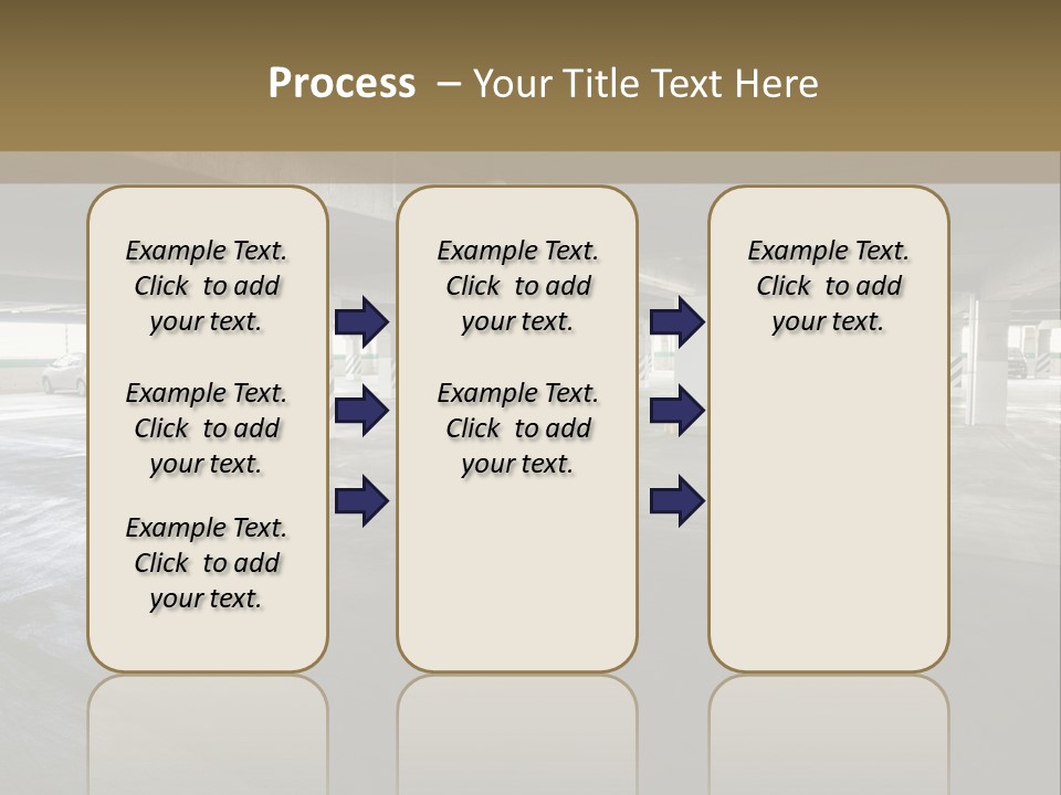 Souterrain City Stationary PowerPoint Template