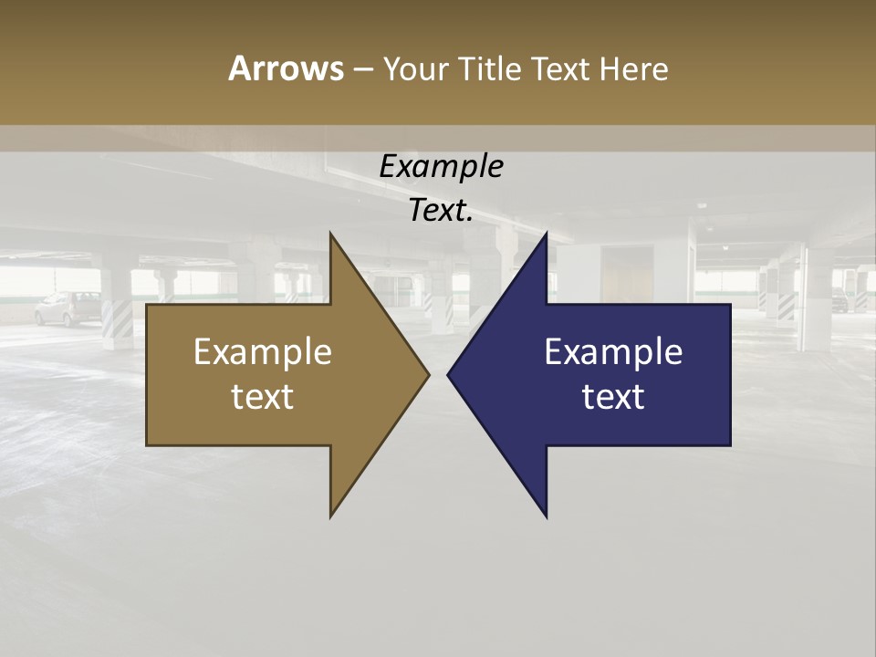 Souterrain City Stationary PowerPoint Template