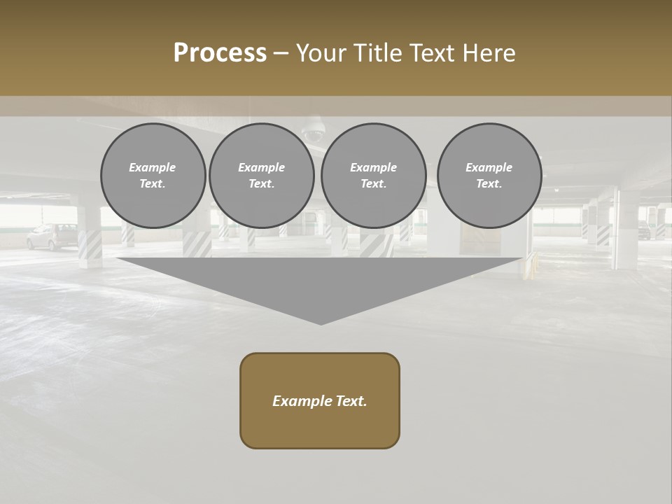 Souterrain City Stationary PowerPoint Template