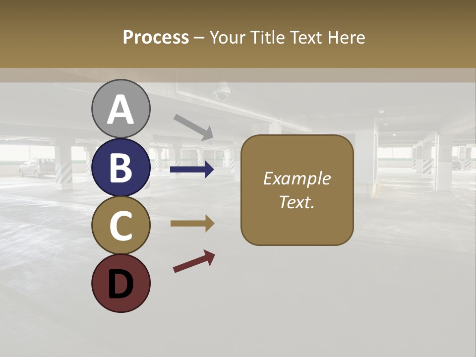 Souterrain City Stationary PowerPoint Template