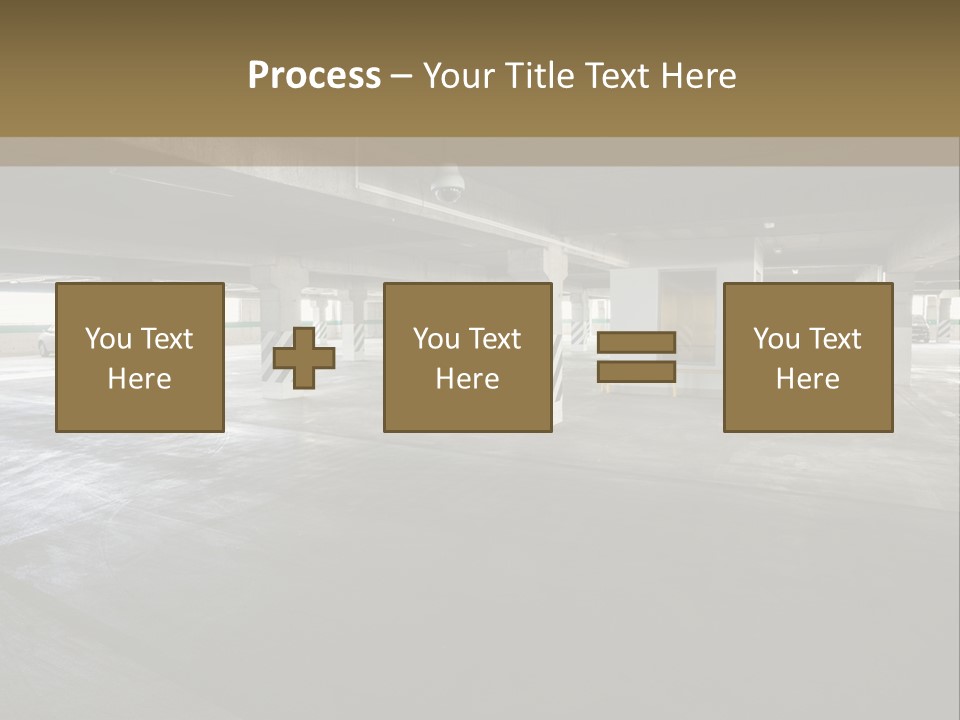 Souterrain City Stationary PowerPoint Template