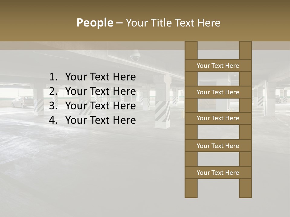 Souterrain City Stationary PowerPoint Template