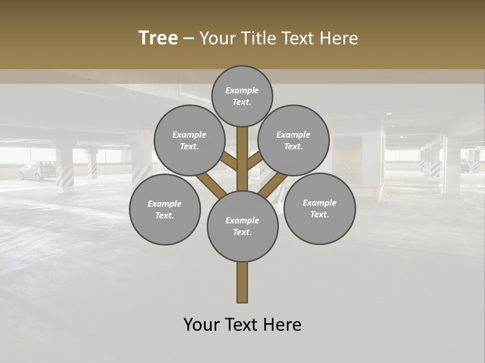 Souterrain City Stationary PowerPoint Template
