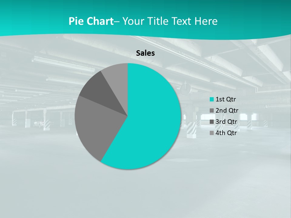Indoor Asphalt City PowerPoint Template