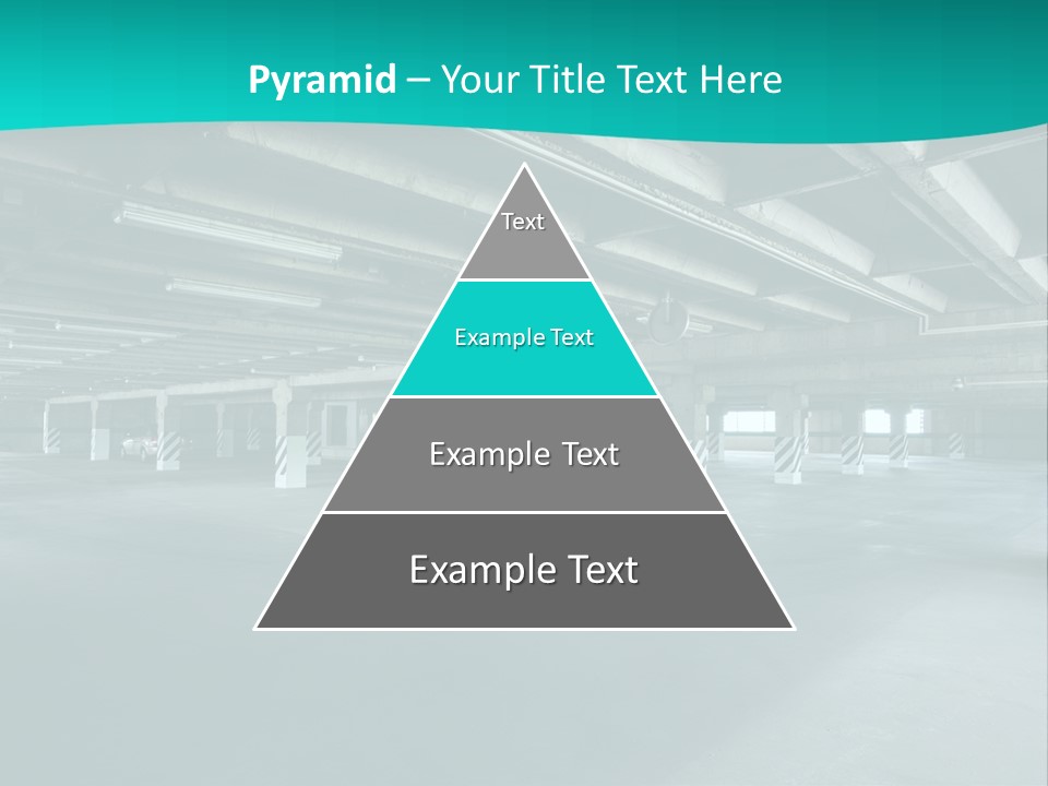 Indoor Asphalt City PowerPoint Template