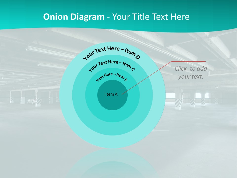 Indoor Asphalt City PowerPoint Template