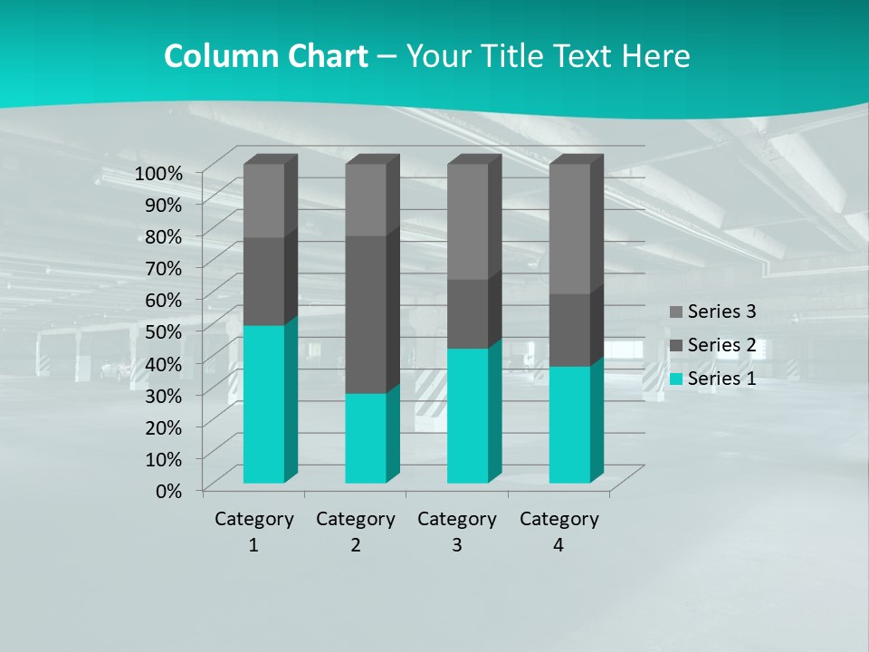 Indoor Asphalt City PowerPoint Template