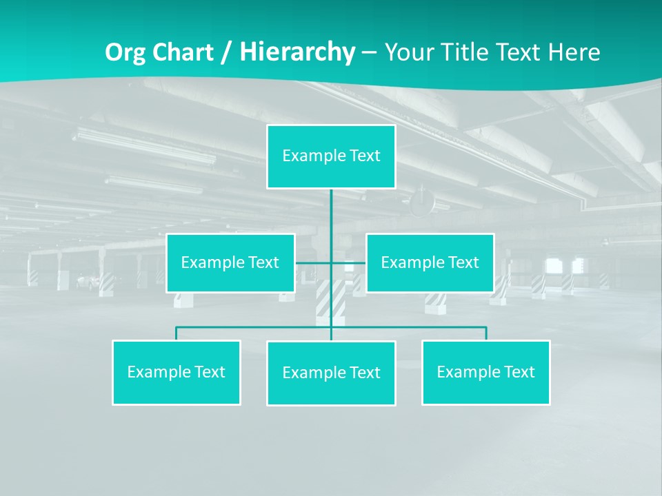 Indoor Asphalt City PowerPoint Template