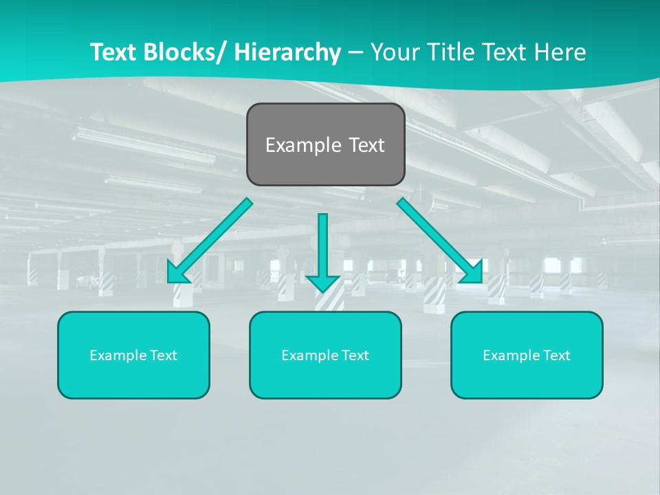 Indoor Asphalt City PowerPoint Template