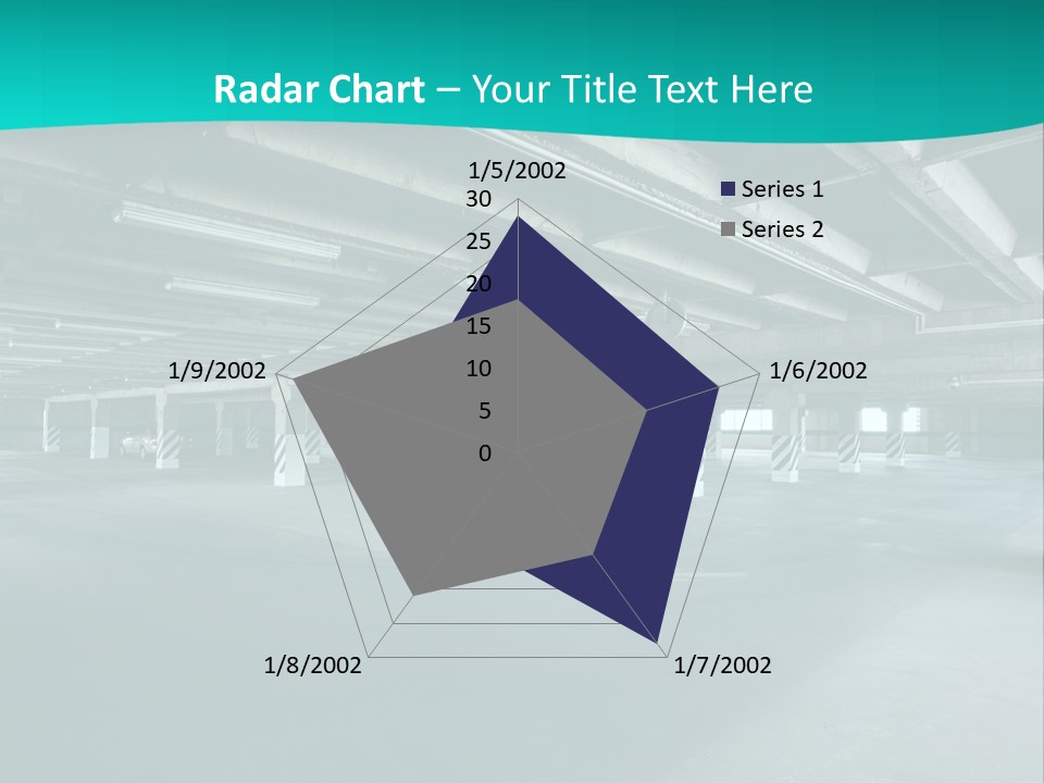 Indoor Asphalt City PowerPoint Template