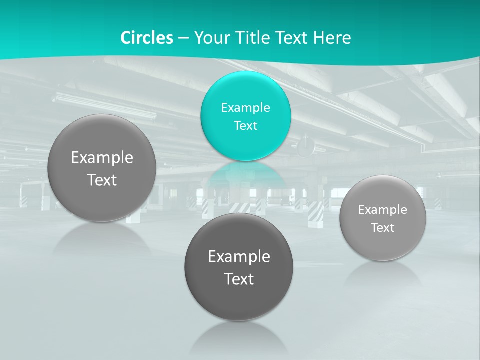 Indoor Asphalt City PowerPoint Template