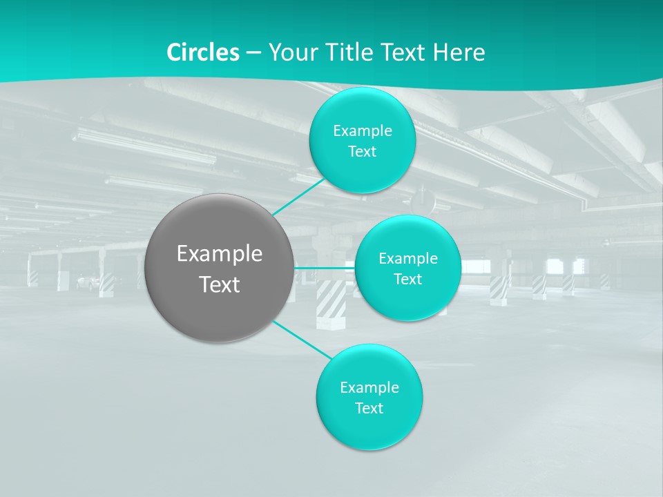 Indoor Asphalt City PowerPoint Template