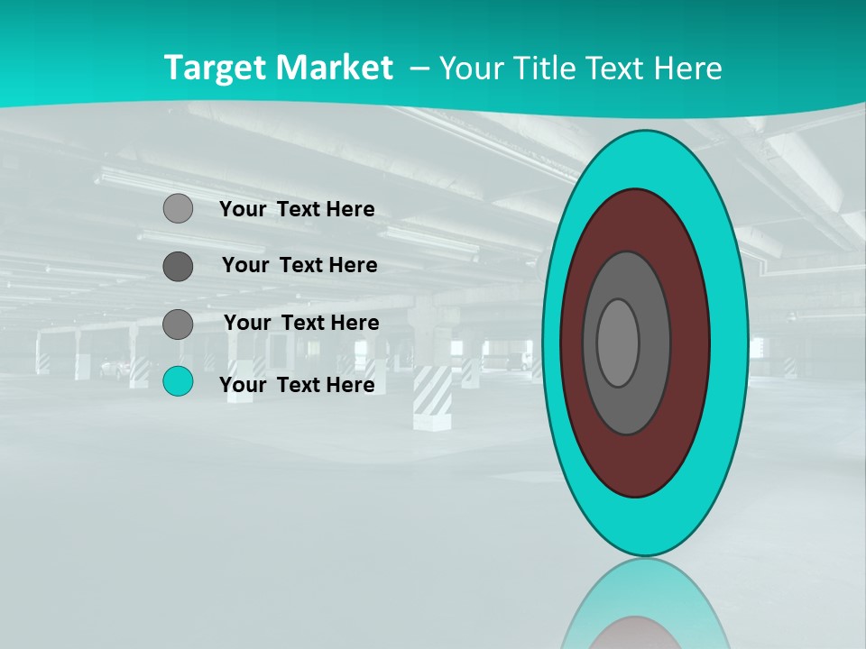 Indoor Asphalt City PowerPoint Template