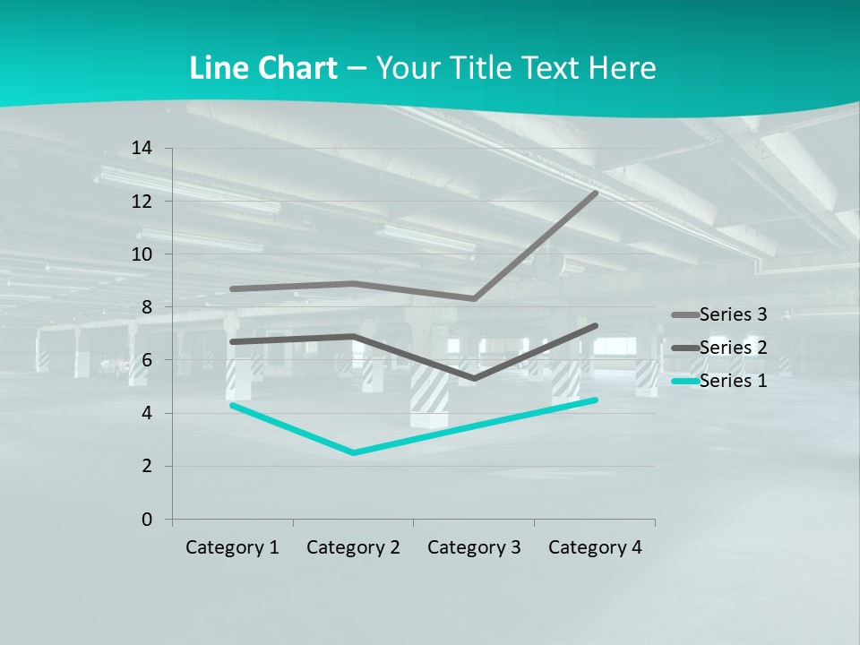 Indoor Asphalt City PowerPoint Template