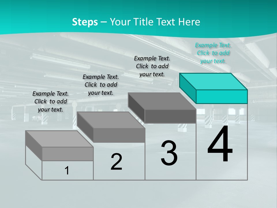 Indoor Asphalt City PowerPoint Template