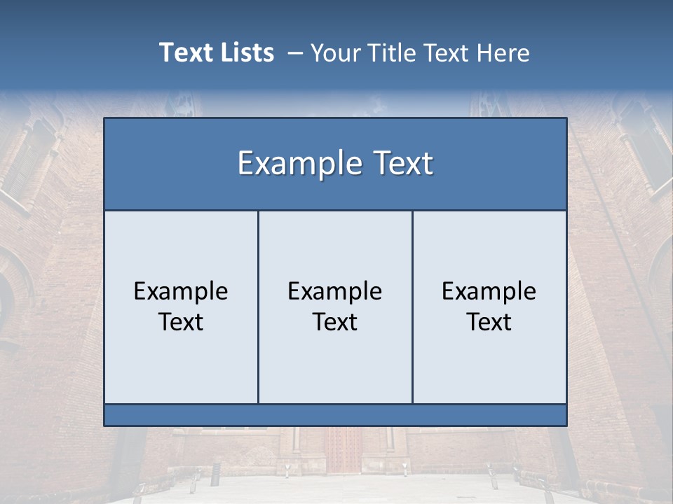 Front Heritage Landmark PowerPoint Template