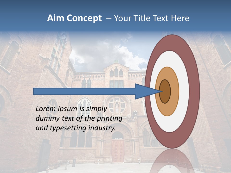 Front Heritage Landmark PowerPoint Template