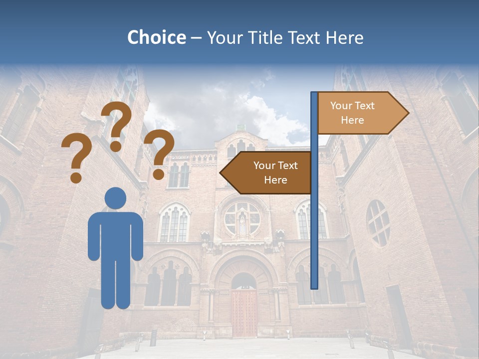 Front Heritage Landmark PowerPoint Template