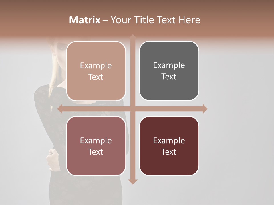 Vogue Girl Hot PowerPoint Template