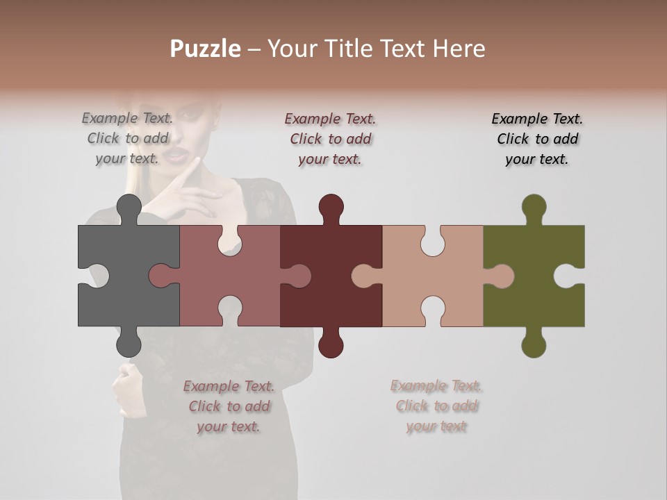 Vogue Girl Hot PowerPoint Template