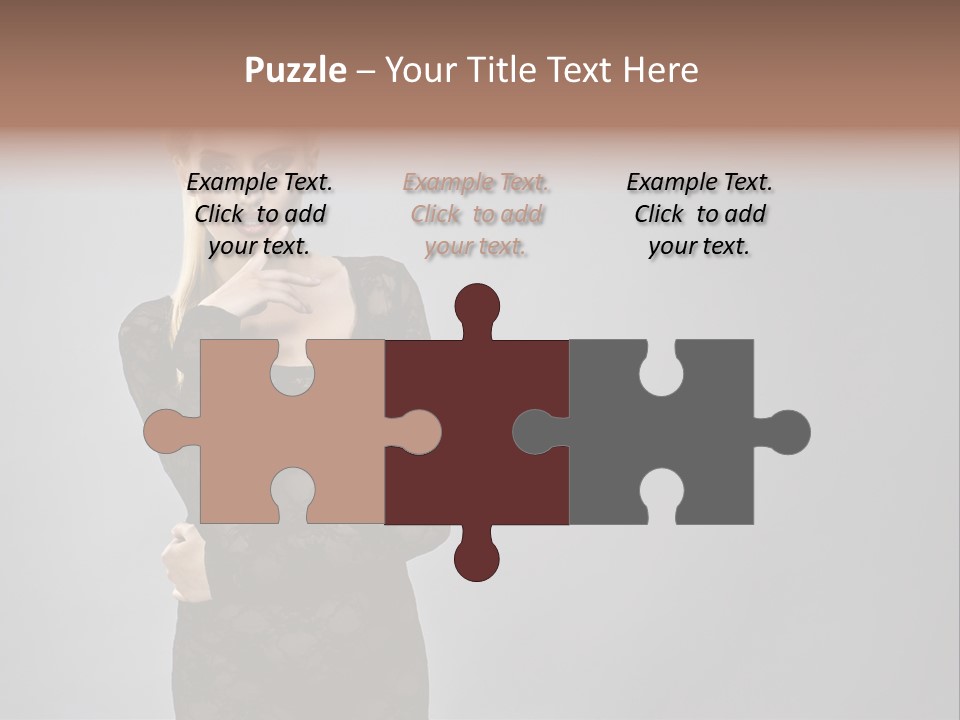 Vogue Girl Hot PowerPoint Template