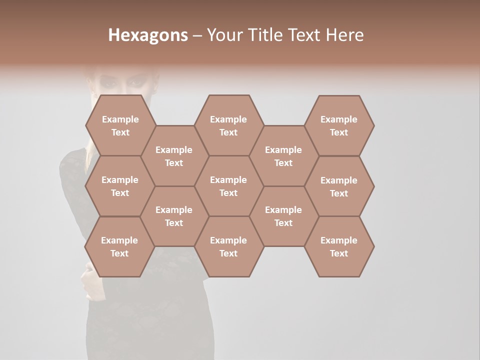 Vogue Girl Hot PowerPoint Template