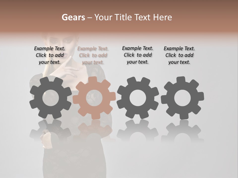 Vogue Girl Hot PowerPoint Template