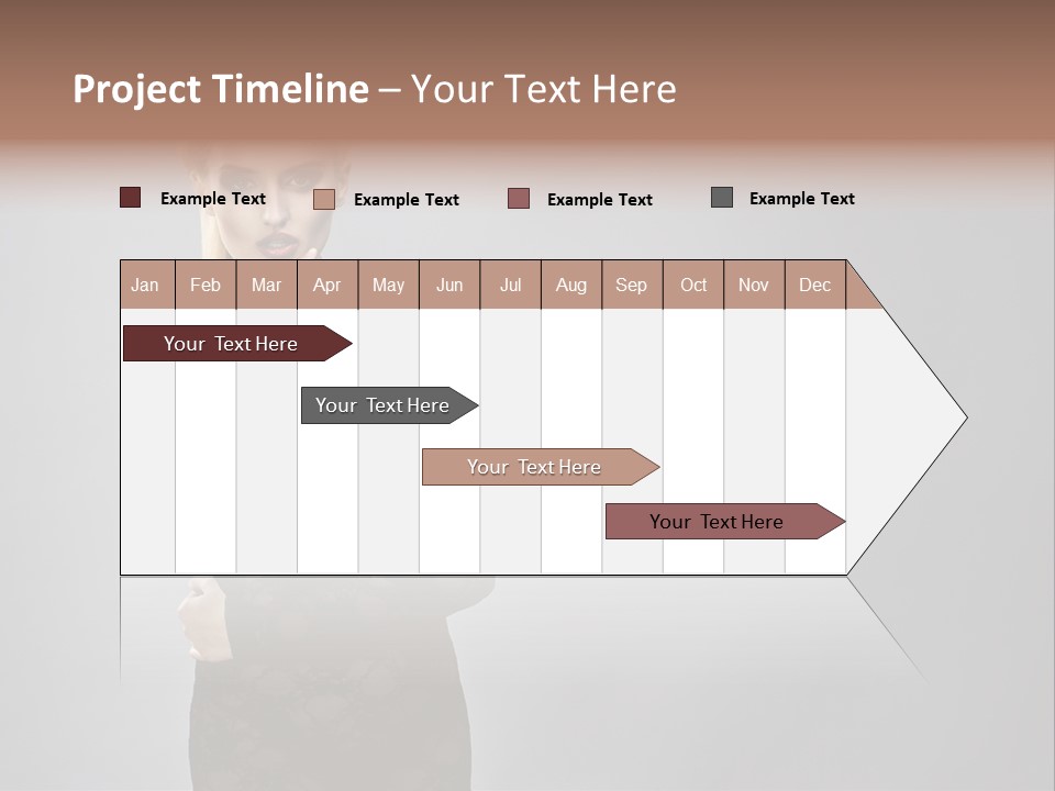 Vogue Girl Hot PowerPoint Template