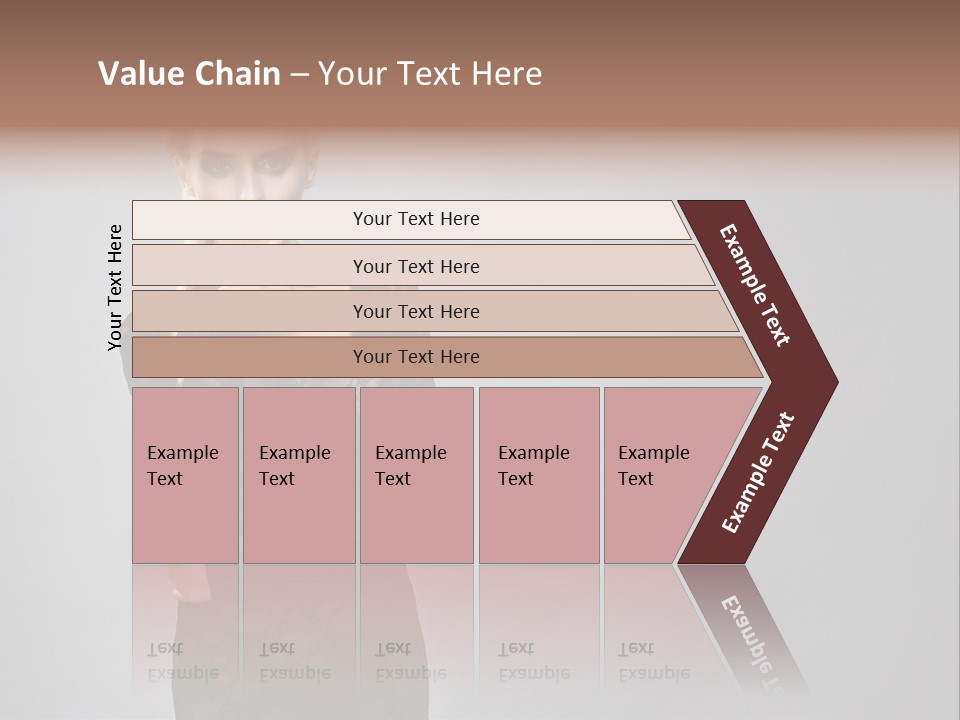 Vogue Girl Hot PowerPoint Template