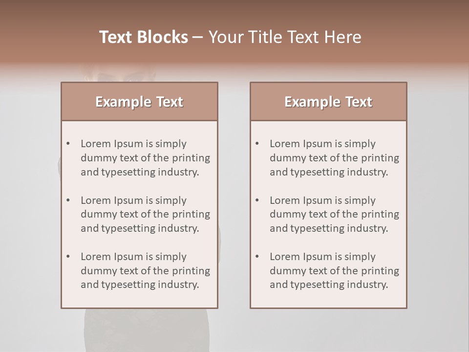 Vogue Girl Hot PowerPoint Template