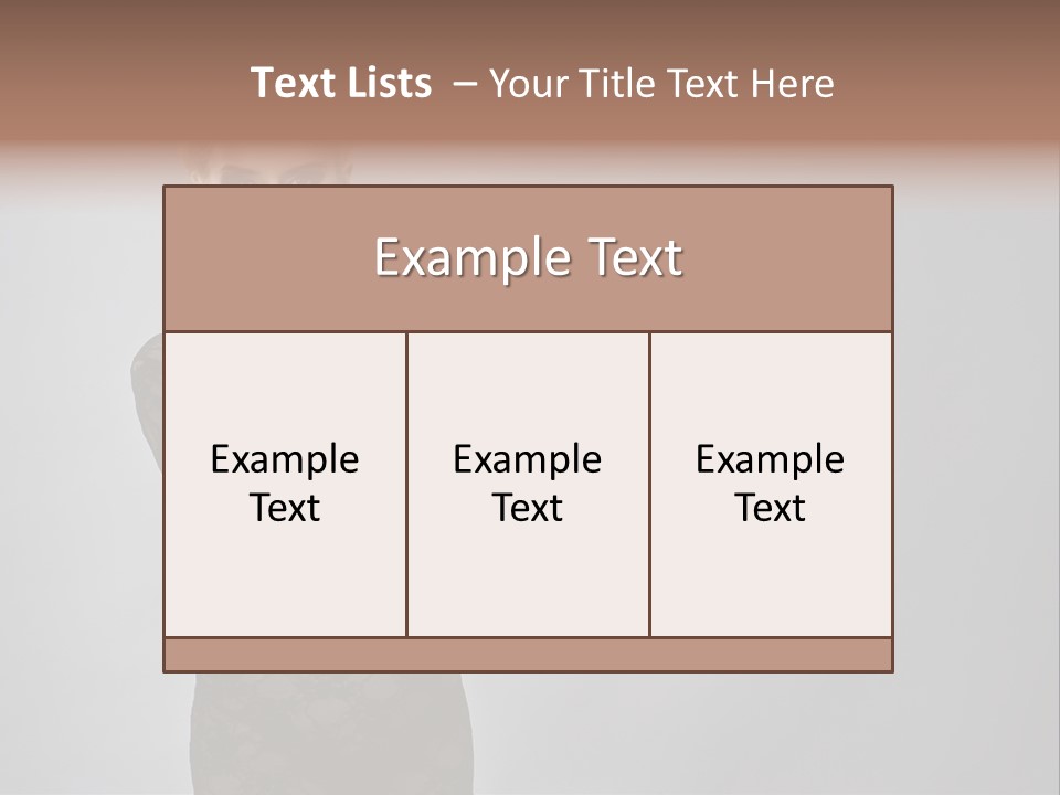 Vogue Girl Hot PowerPoint Template