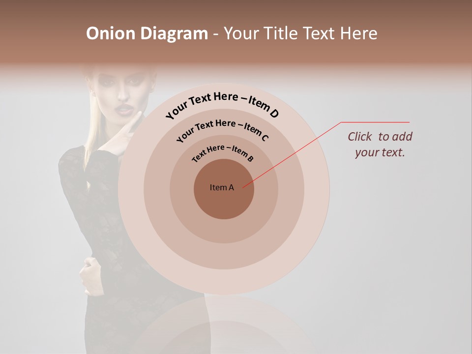 Vogue Girl Hot PowerPoint Template