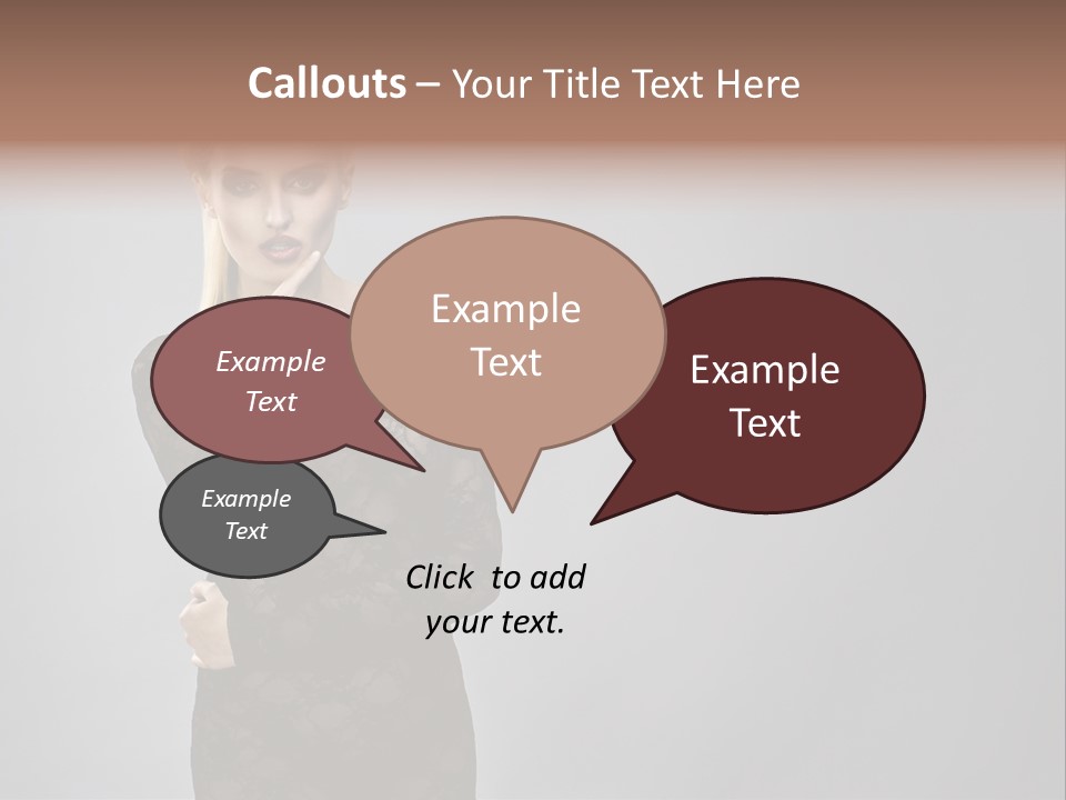 Vogue Girl Hot PowerPoint Template