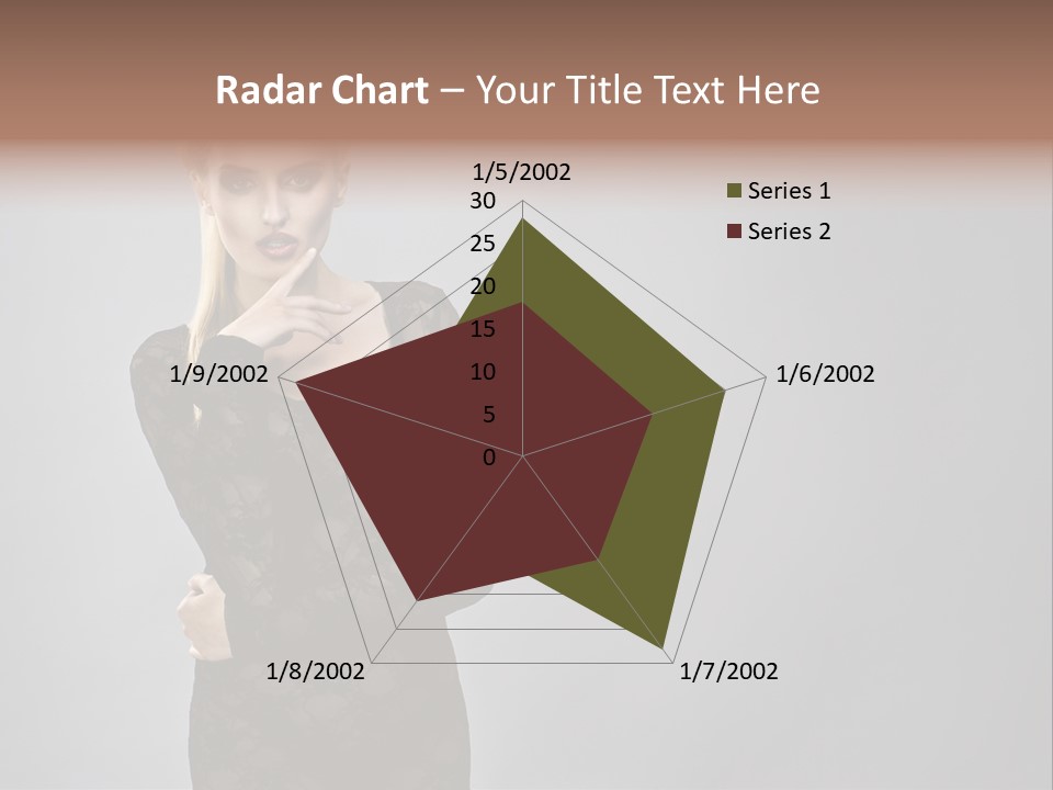 Vogue Girl Hot PowerPoint Template