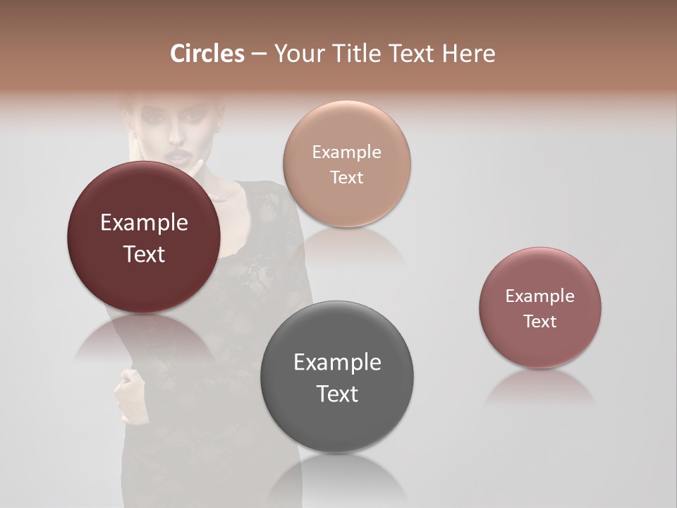 Vogue Girl Hot PowerPoint Template