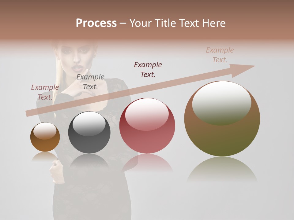 Vogue Girl Hot PowerPoint Template