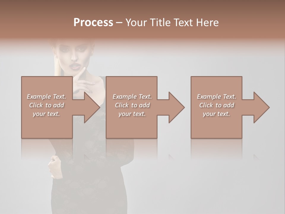 Vogue Girl Hot PowerPoint Template